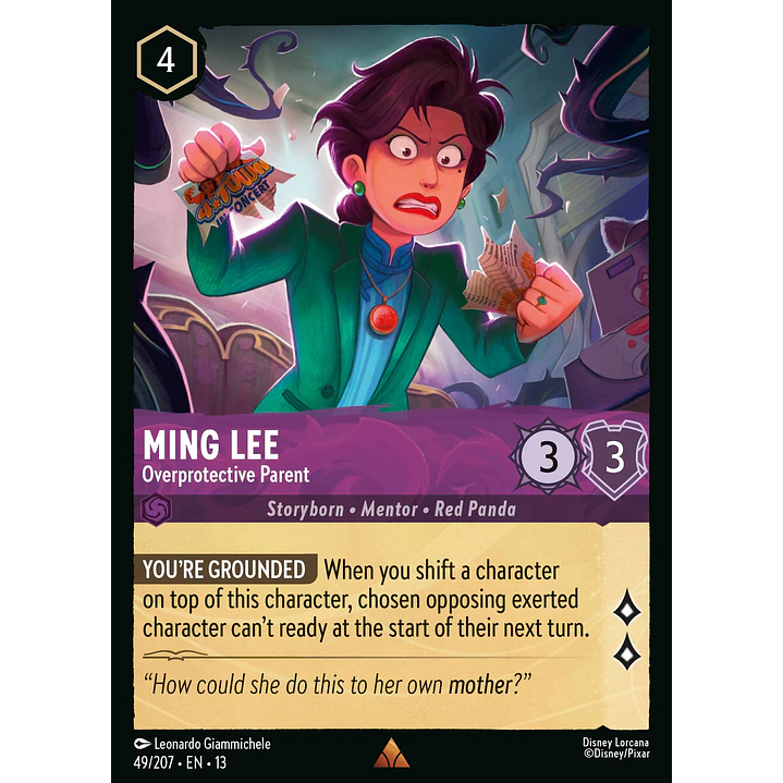 049/204 Ming Lee - Overprotective Parent 1