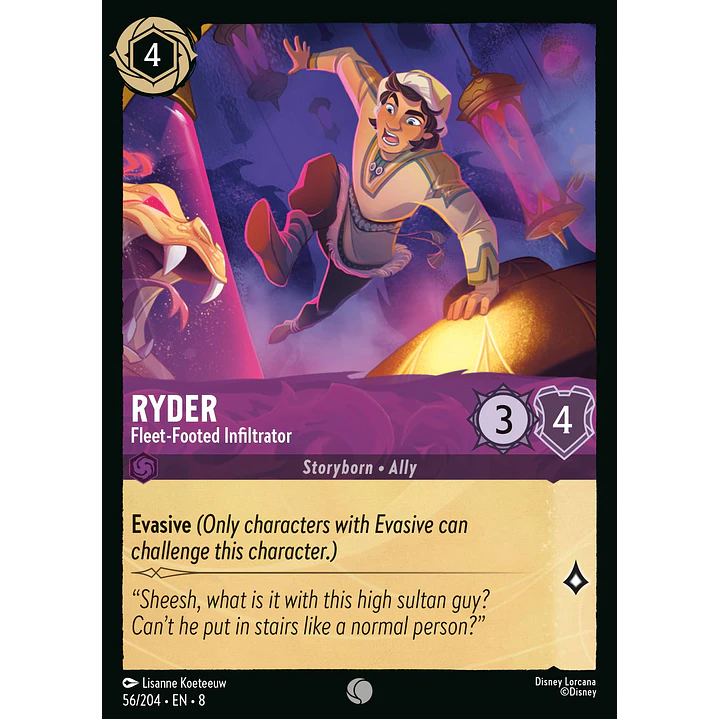 056/204 Ryder - Fleet-Footed Infiltrator 1