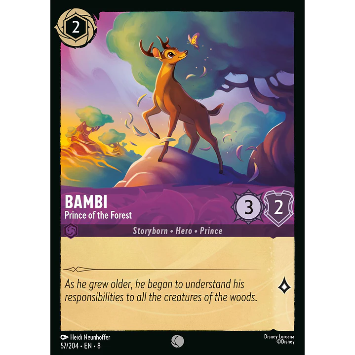 057/204 Bambi - Prince of the Forest 1
