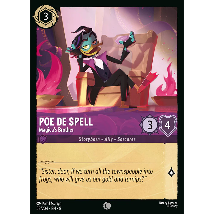 058/204 Poe De Spell - Magica's Brother 1