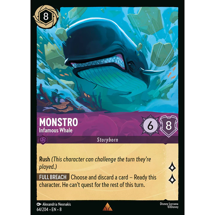 064/204 Monstro - Infamous Whale 1