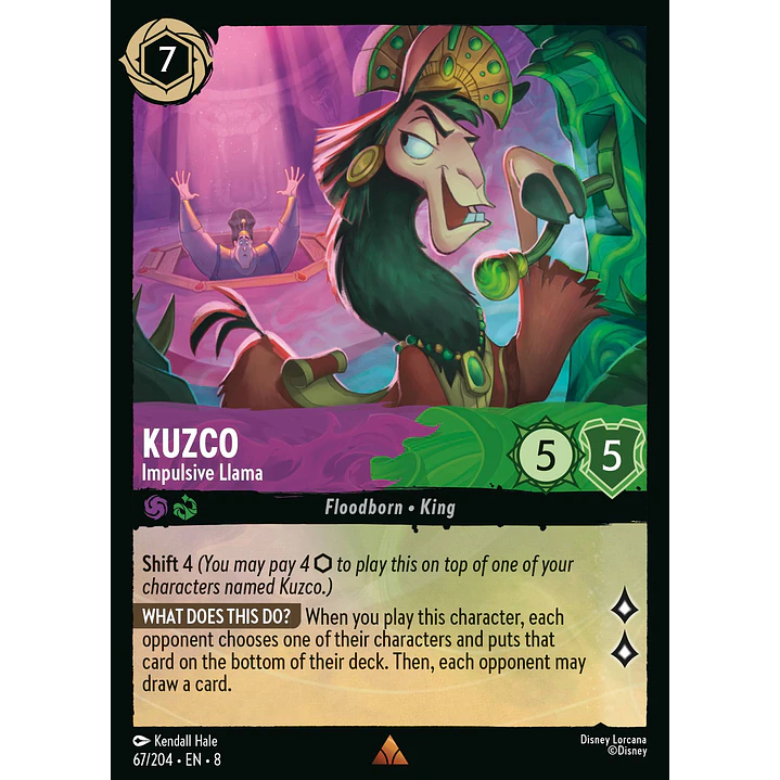 067/204 Kuzco - Impulsive Llama 1