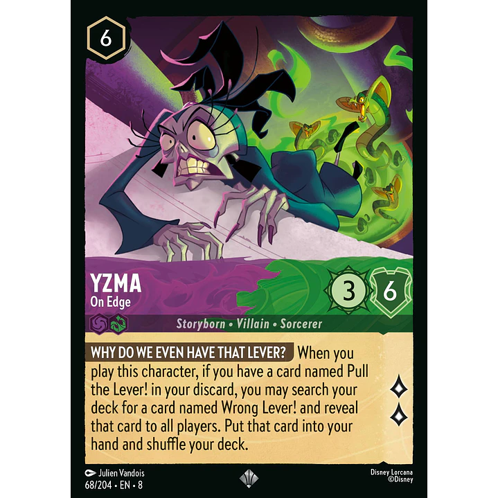 068/204 Yzma - On Edge 1