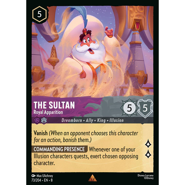 073/204 The Sultan - Royal Apparition 1
