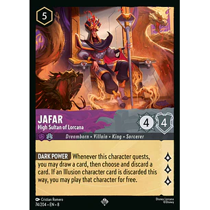 074/204 Jafar - High Sultan of Lorcana
