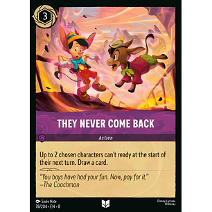 078/204 They Never Come Back