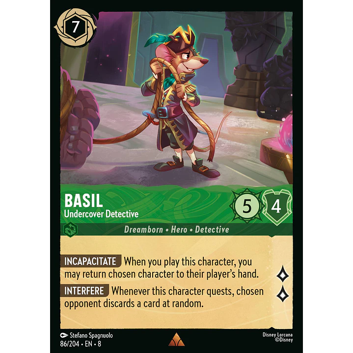 086/204 Basil - Undercover Detective 1
