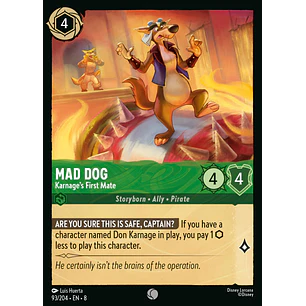 093/204 Mad Dog - Karnage's First Mate