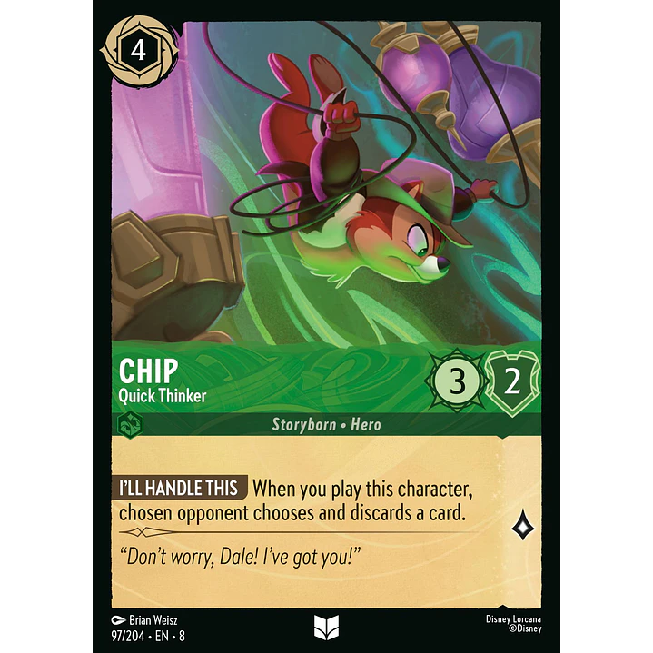 097/204 Chip - Quick Thinker 1
