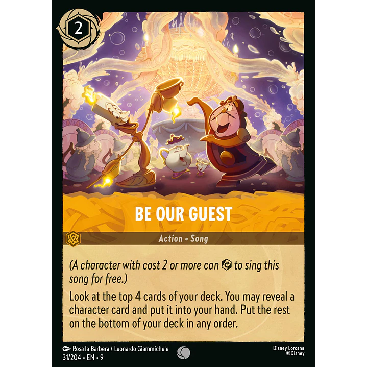 031/204 Be Our Guest 1