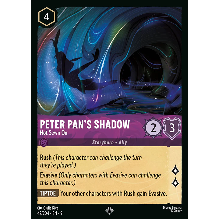 042/204 Peter Pan's Shadow - Not Sewn On 1