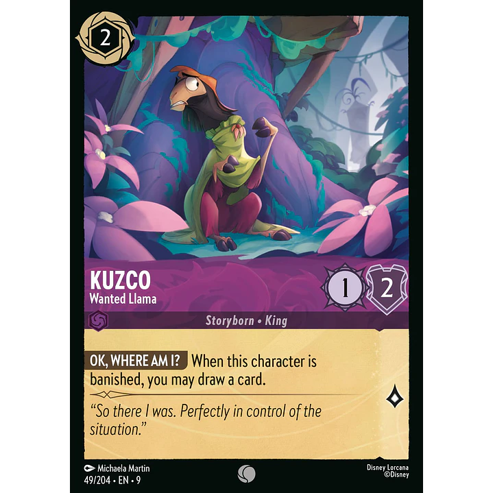 049/204 Kuzco - Wanted Llama 1