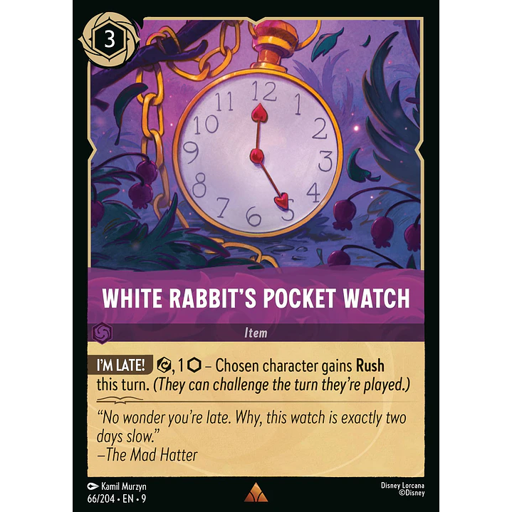 066/204 White Rabbit's Pocket Watch 1