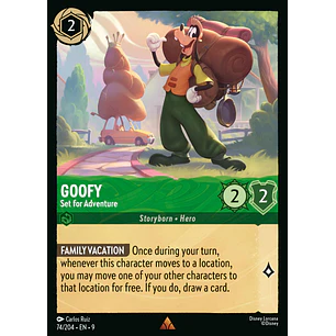 074/204 Goofy - Set for Adventure