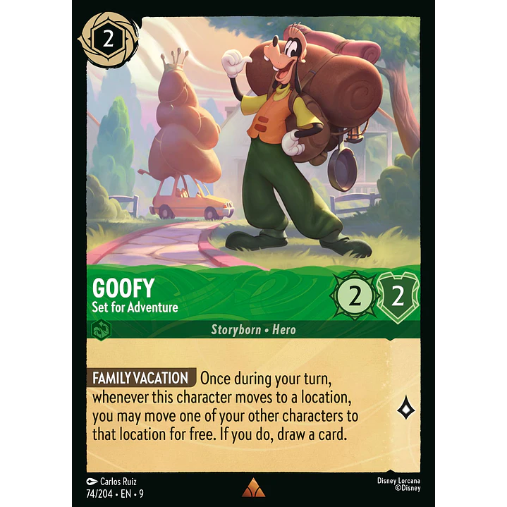 074/204 Goofy - Set for Adventure 1