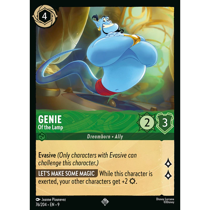 076/204 Genie - Of the Lamp 1