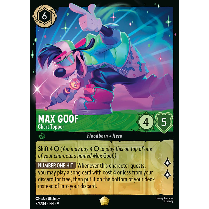077/204 Max Goof - Chart Topper 1