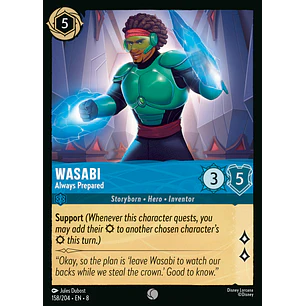 158/204 Wasabi - Always Prepared