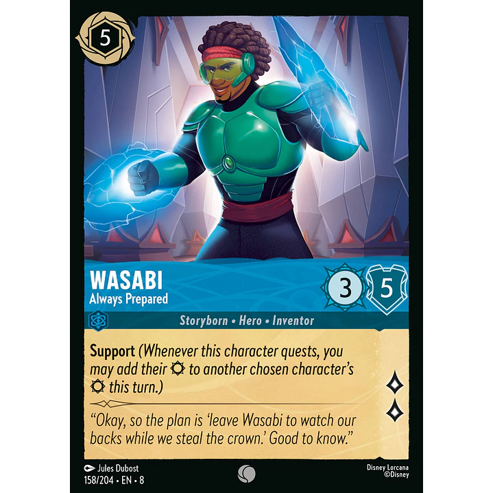 158/204 Wasabi - Always Prepared 1
