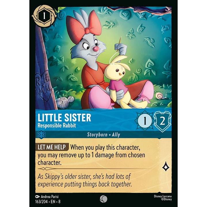 163/204 Little Sister - Responsible Rabbit 1