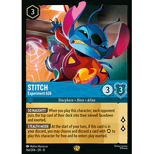 166/204 Stitch - Experiment 626