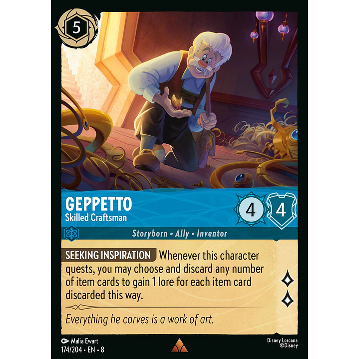 174/204 Geppetto - Skilled Craftsman 1