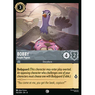 182/204 Bobby - Purple Pigeon