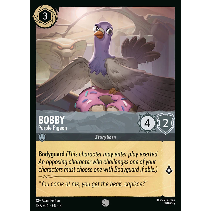 182/204 Bobby - Purple Pigeon 1