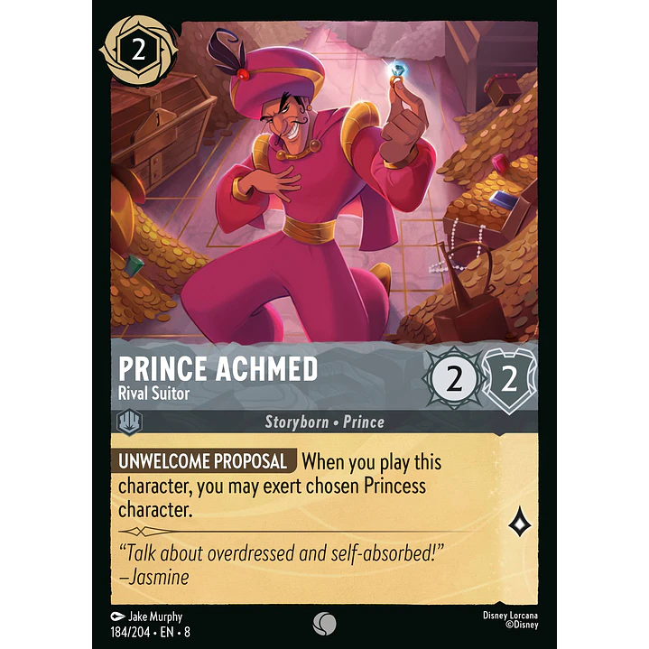 184/204 Prince Achmed - Rival Suitor 1