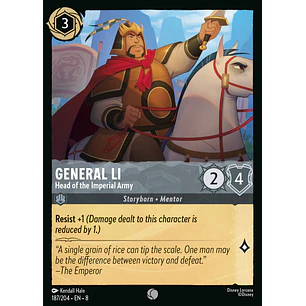 187/204 General Li - Head of the Imperial Army