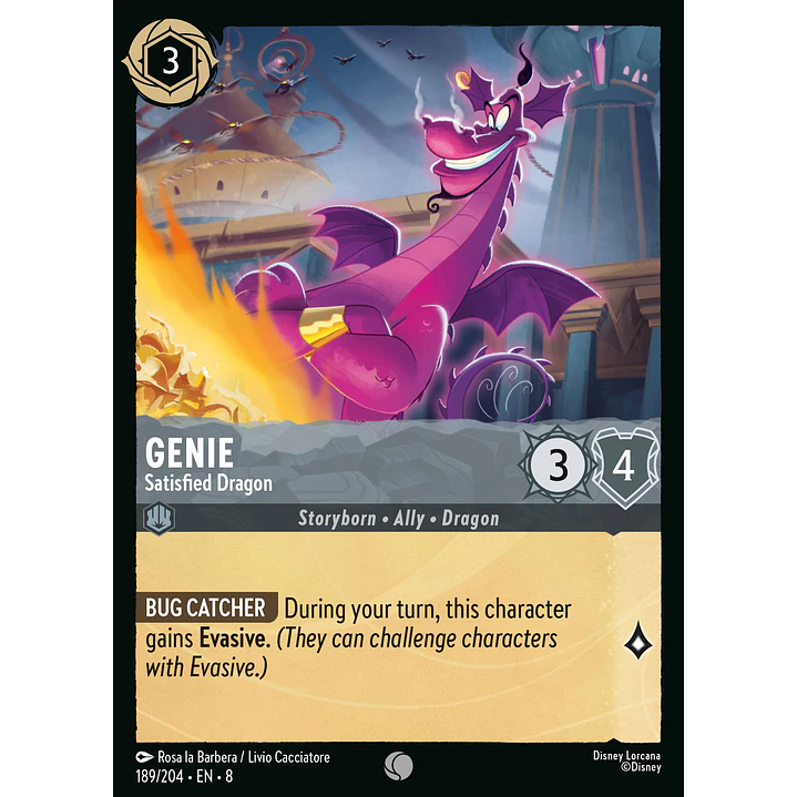 189/204 Genie - Satisfied Dragon 1