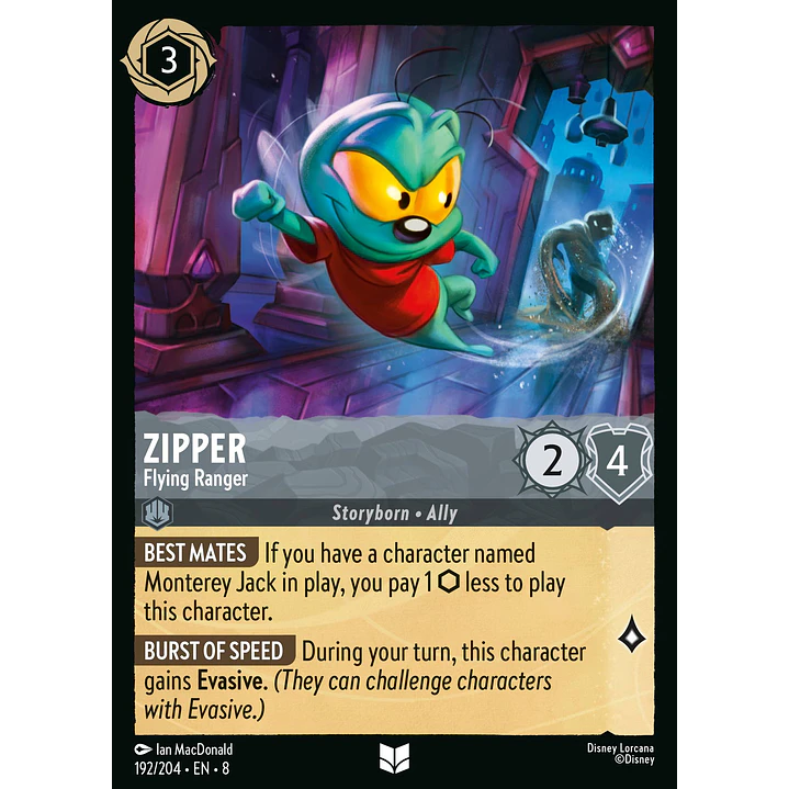 192/204 Zipper - Flying Ranger 1