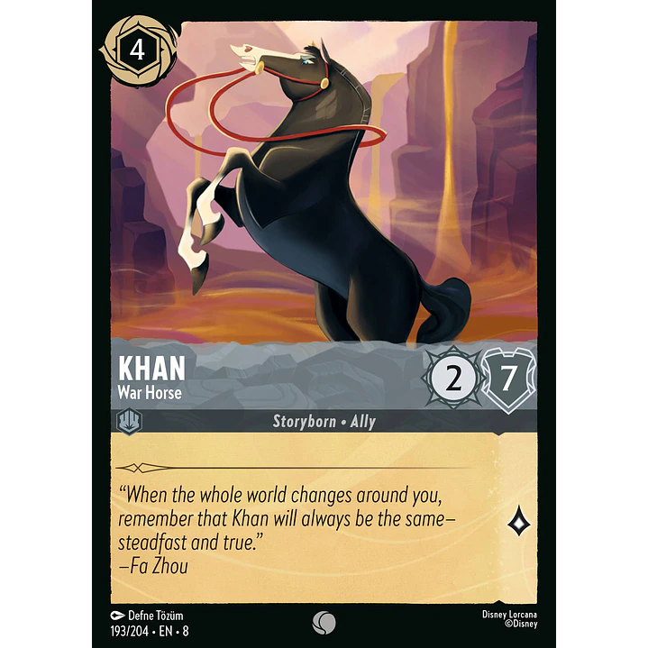 193/204 Khan - War Horse 1