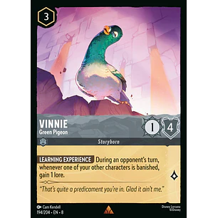 194/204 Vinnie - Green Pigeon