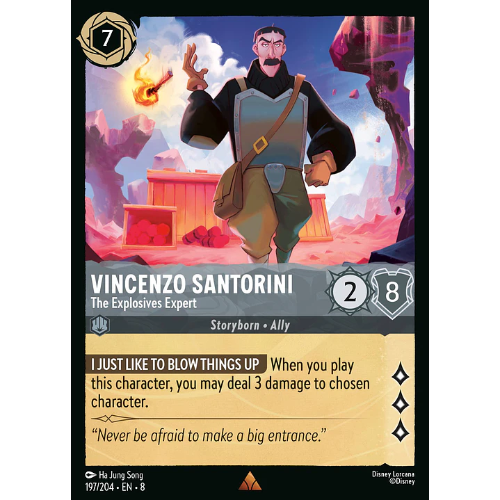 197/204 Vincenzo Santorini - The Explosives Expert 1
