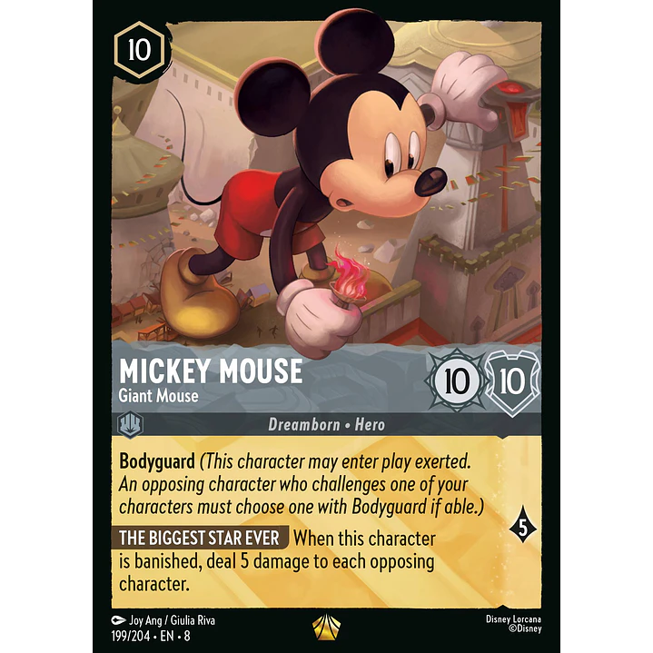 199/204 Mickey Mouse - Giant Mouse 1