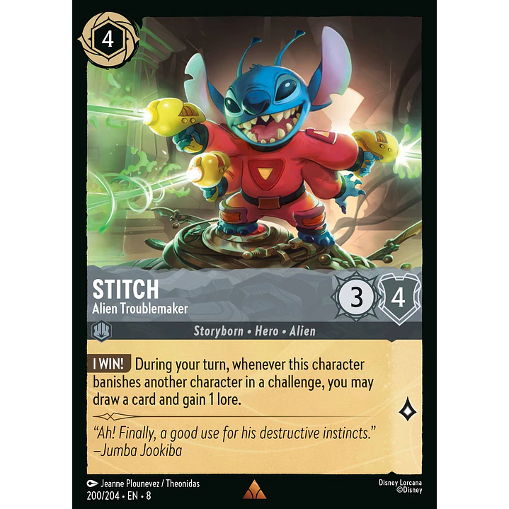 200/204 Stitch - Alien Troublemaker 1