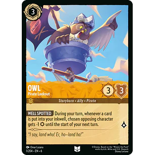 001/204 Owl - Pirate Lookout