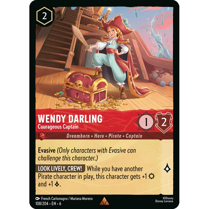 108/204 Wendy Darling - Courageous Captain 1