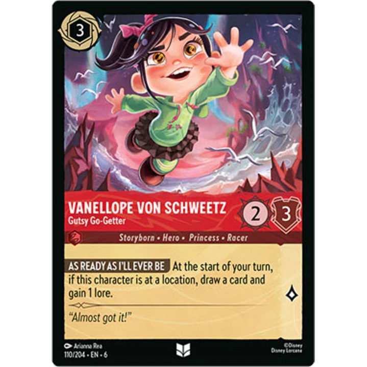 110/204 Vanellope Von Schweetz - Gutsy Go-Getter 1
