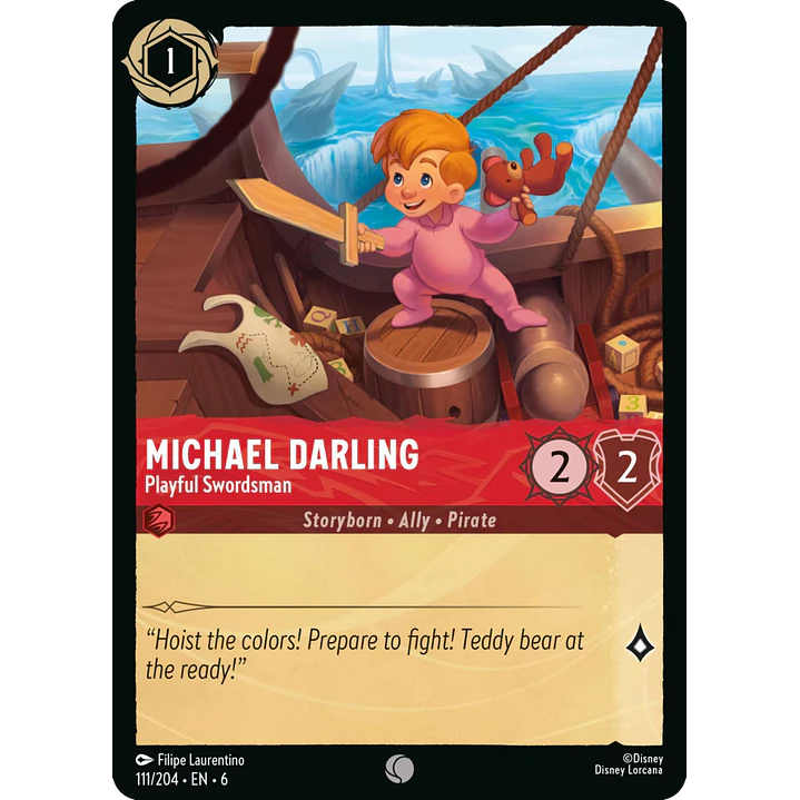 111/204 Michael Darling - Playful Swordsman 1