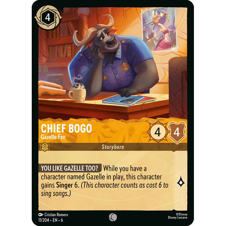 011/204 Chief Bogo - Gazelle Fan 1
