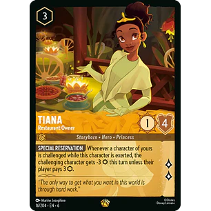 016/204 Tiana - Restaurant Owner