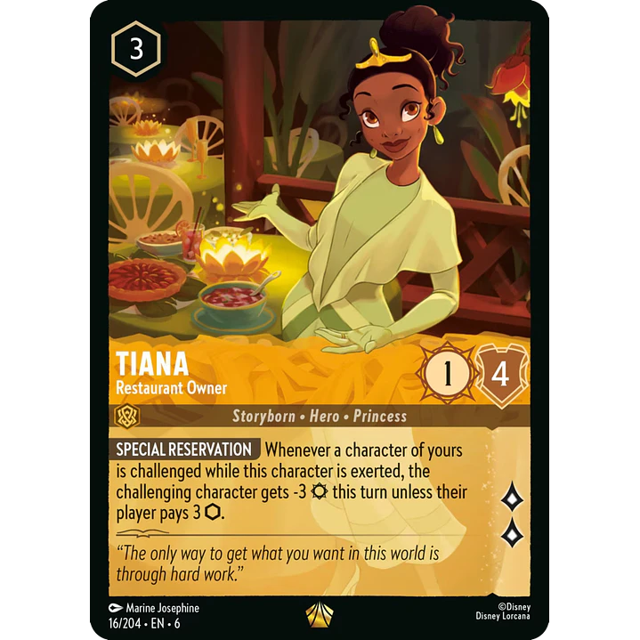 016/204 Tiana - Restaurant Owner 1