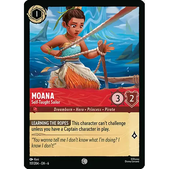 117/204 Moana - Self-Taught Sailor 1