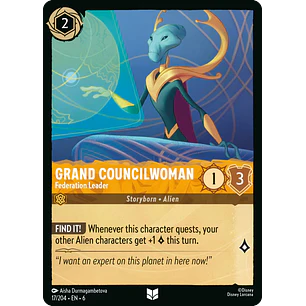 017/204 Grand Councilwoman - Federation Leader