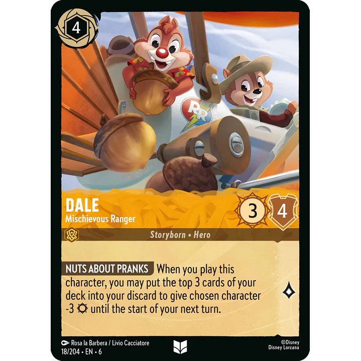 018/204 Dale - Mischievous Ranger 1