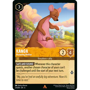 021/204 Kanga - Nurturing Mother