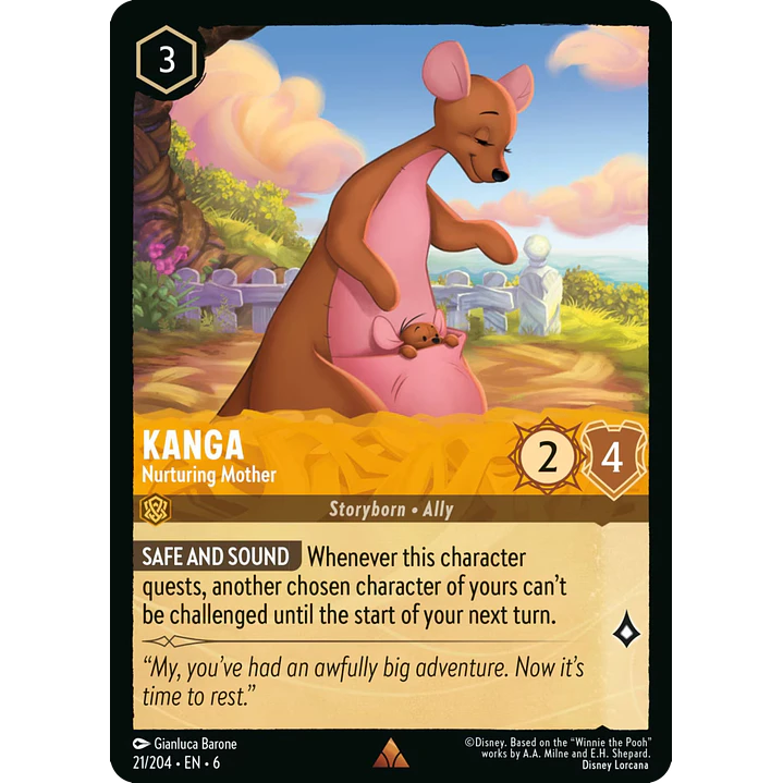 021/204 Kanga - Nurturing Mother 1