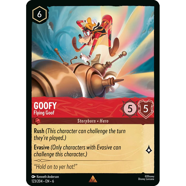 123/204 Goofy - Flying Goof 1